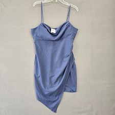 Emerald Sundae Dusty Blue Mini Dress NEW Stretch Bodycon Womens Size XXL Juniors