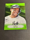 2025 Topps Stadium Club - Aaron Judge #139 Lime Green Parallel