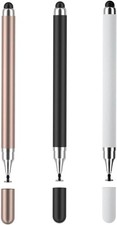 2-in-1 Stylus Pen for Touch Screen, 3pcs High Precision Universal Stylus Pen