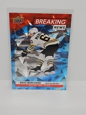 2024 - 25 UD Series 1 Breaking News Red Brad Marchand