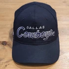 Vintage Dallas Cowboys Sports Specialties D-Line Script Black Dome NFL 90s