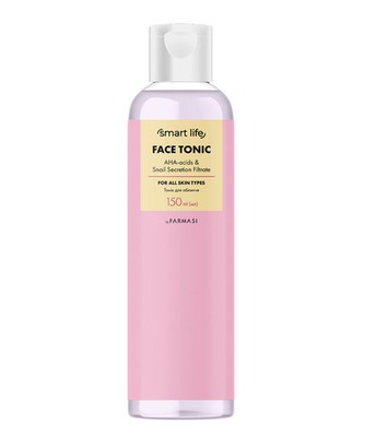 Farmasi Smart Life AHA Face Toner Snail Mucin Hydrating Pore Care 150ml All Skin