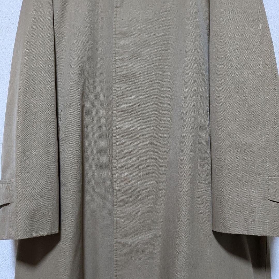 Burberrys Vintage Balmacaan Coat Made in England Nova Check Beige Mens Size M thumbnail 21