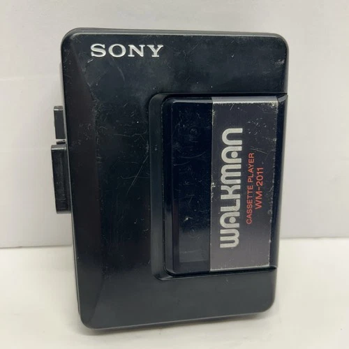 Sony Walkman WM-2011 Cassette Player *New Belts* * Works* *Cleaned*