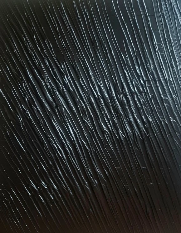 Bruno Cantais - HOMMAGE À SOULAGES - 89X116 - Photo 1/4