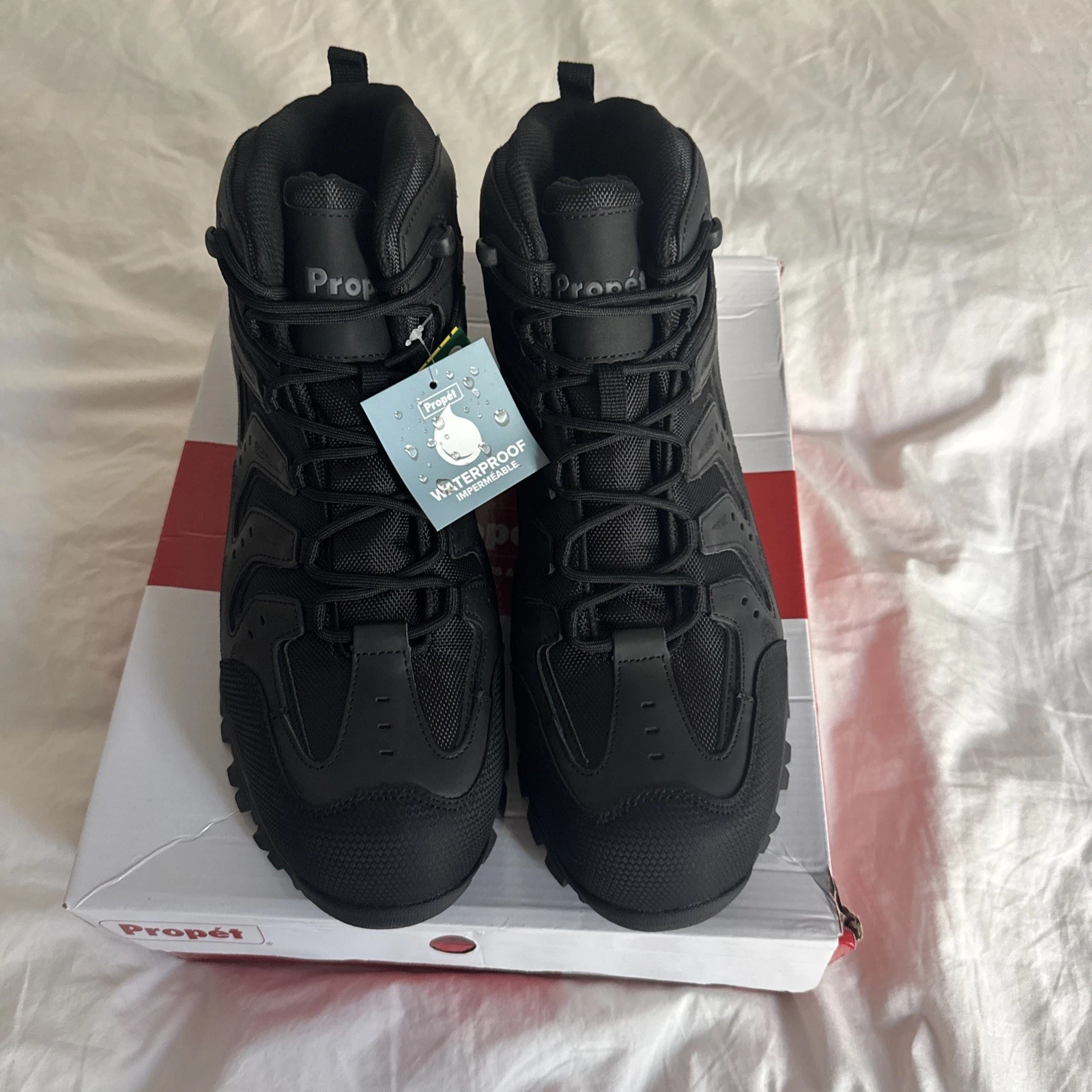 Propet Men's Sentry Waterproof Work Boot Safety Toe Size 14 MBU032M