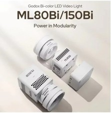 Godox ML80Bi ML150Bi Bi-color LED Video Light Fill Lighting for Vlog Shooting