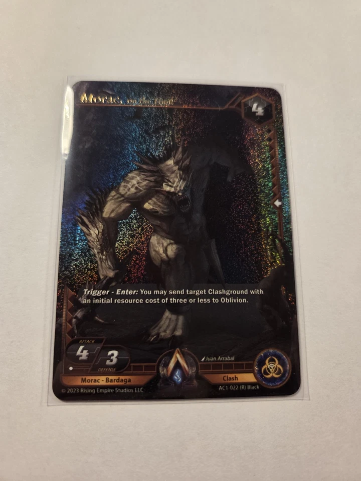 Alpha Clash Tcg The Awakening  Morac, On The Hunt  Holographic - Image 2 of 4