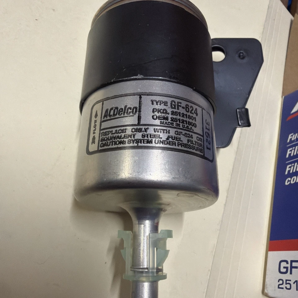 🔥 Filtro de combustible original ACDelco GF624K, 25121978 Foto 3 de 4