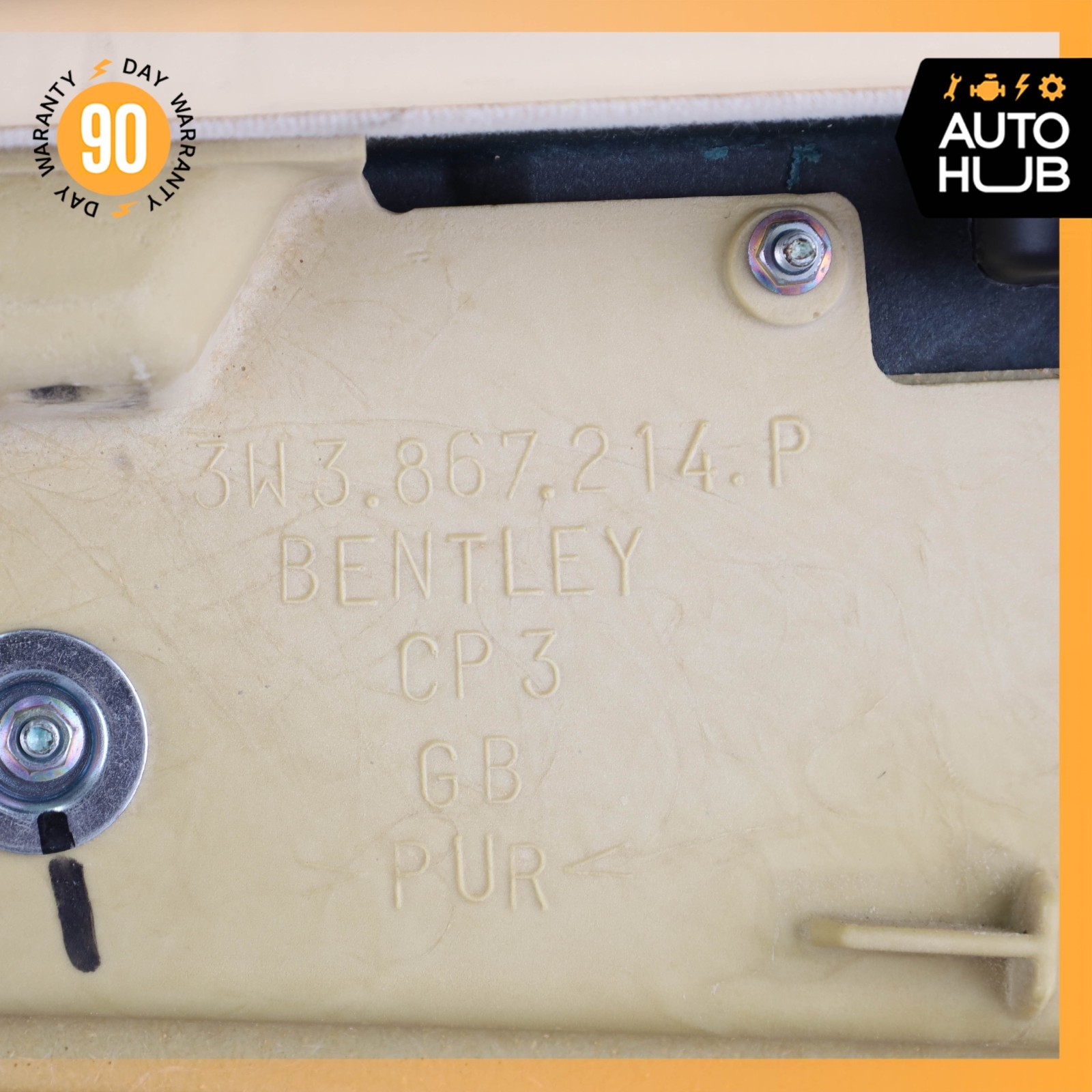 07-11 Bentley Continental GTC Right Passenger Side Interior Door Panel OEM 19k