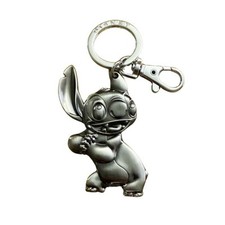 Disney Stitch Pewter Keychain Key Ring Monogram Lilo And Stitch Licensed Gift