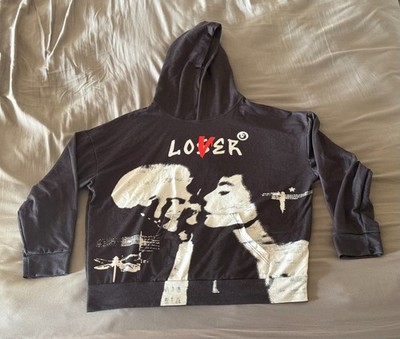 Loser Lover Skull Kiss Hoodie Large