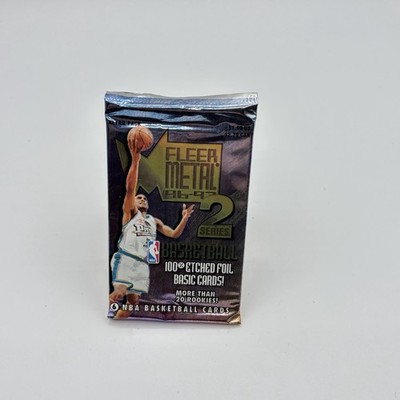 Fleer Metal 1996-97 Series 2 Retail Basketball Pack Factory Sealed NEW Kobe Year