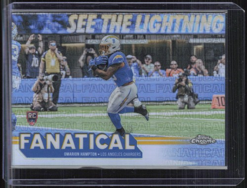 2025 Topps Chrome Omarion Hampton Base (RAW)