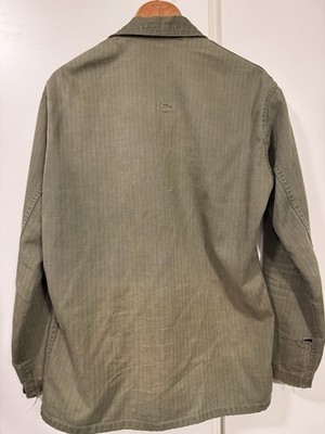 Vintage WW2 USN HBT H3 Utility Jacket Small | eBay