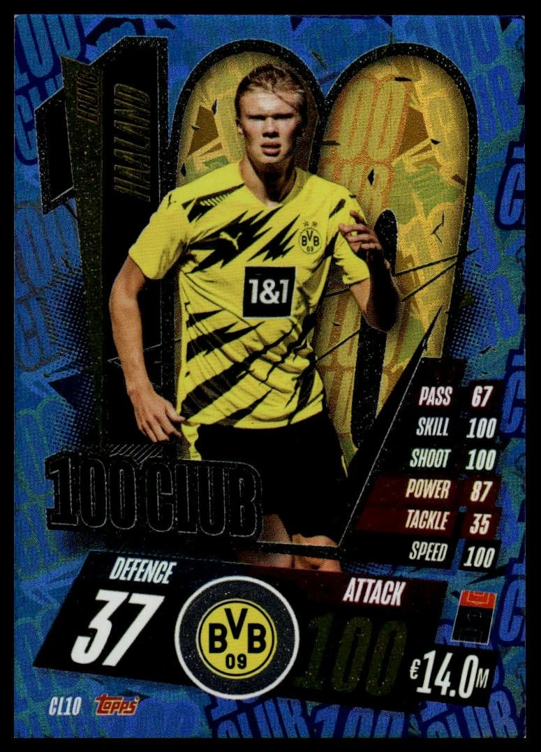 2020-21 Topps Match Attax UEFA Champions League - Erling Haaland