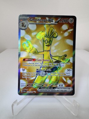 2023 S&V Paradox Rift Gholdengo ex 231/182 Ultra Rare Pokémon Trading Card Game
