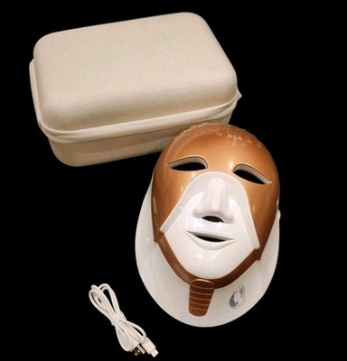 CLEOPATRA RED Light LED Face Mask Anti-Aging Light Skincare Therapy & Case