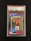 Jayden Daniels 2024 Donruss Optic Pink Prizm Rookie Card PSA 9 #248 Commanders