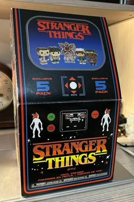 FUNKO POP VINYL FIGUR BOX SET 5 PK - STRANGER THINGS 8 BIT ARCADE EXCL. Zielscheibe