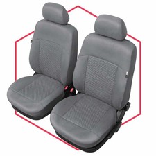 Autositzbezüge Schonbezüge Sitzbezug Auto Front 1+1 Grau für Kia Optima