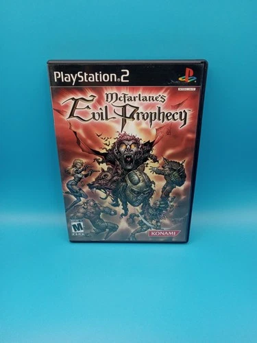 McFarlane's Evil Prophecy (Sony PlayStation 2 PS2, 2004) Tested and Working