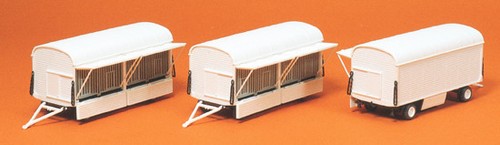 Preiser HO 1:87 20007 kit 3 vagones de circo NUEVO EMBALAJE ORIGINAL | Zustand: Neu