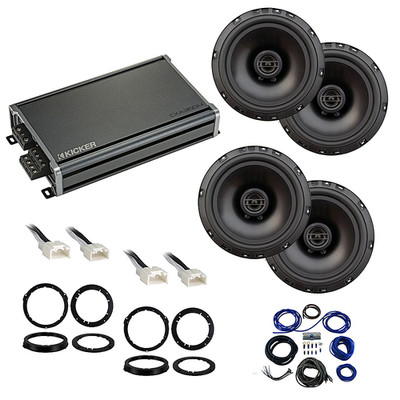 Fits 15-18 Ford Focus Factory Speaker Bundle Harmony R65 & CXA360.4 Amp