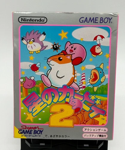 Kirby 2 cib complete in box Nintendo GB GameBoy JAPAN Ver