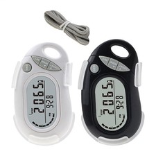 3D Pedometer for Walking, Simple Step Counter for Walking with Removable Clip