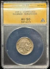 ANACS  AU Details - 1913 Buffalo Nickel Variety 1 5C Coin