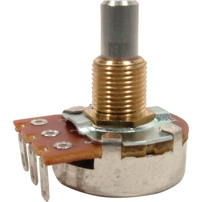 Bourns Guitar & Amp Potentiometer, 250K Linear, Solid Shaft (609722125789)