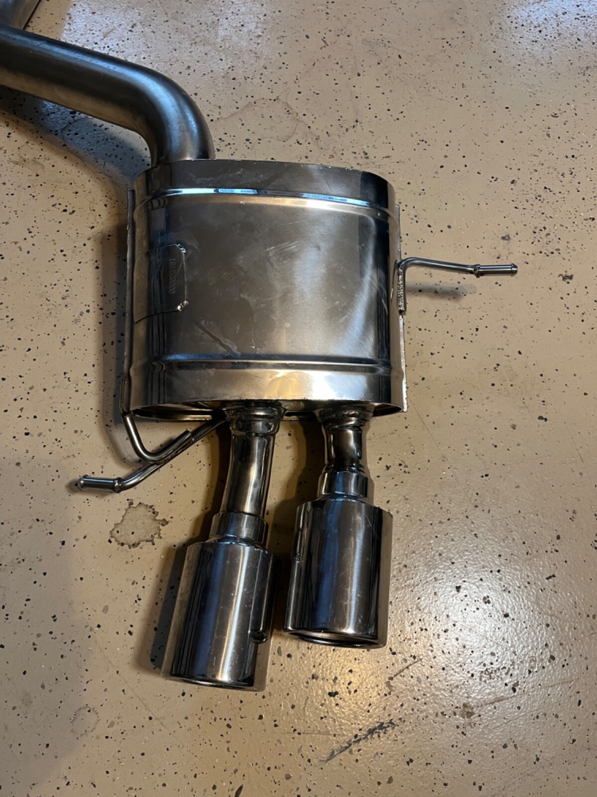 Tubi Style Stainless Steel Muffler Exhaust for Ferrari