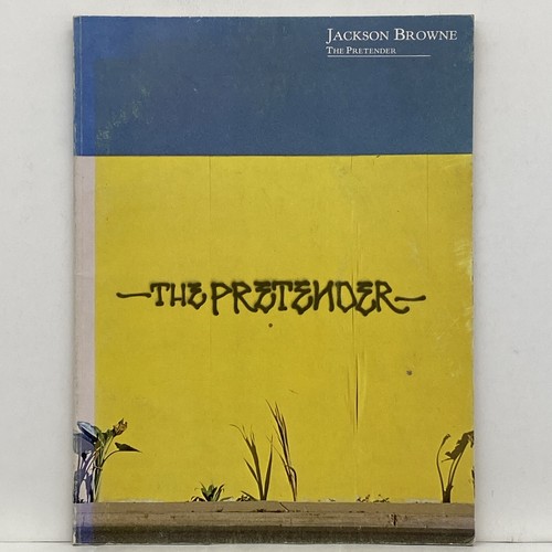 Jackson Browne The Pretender 1978 Song Book Sheet Music for Piano Voice photos