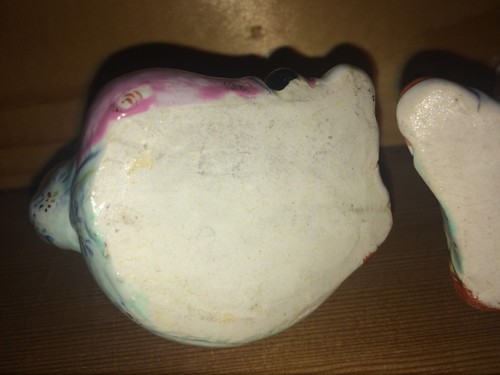 set of 2 Chinese republic period porcelain child statue figurine cultural revolu - Picture 8 of 8