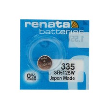 50-Pack 335 / SR512SW Renata Silver Oxide Button Batteries