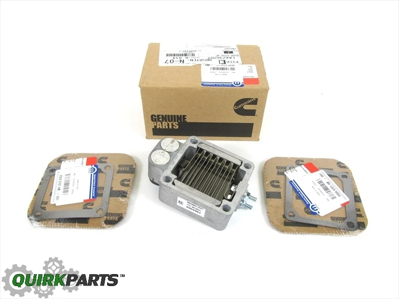 03-04 DODGE RAM 2500 3500 5,9 L DIÉSEL ADMISIÓN DE AIRE CALENTADOR Y JUNTAS OEM NUEVO MOPAR Foto 2 de 4