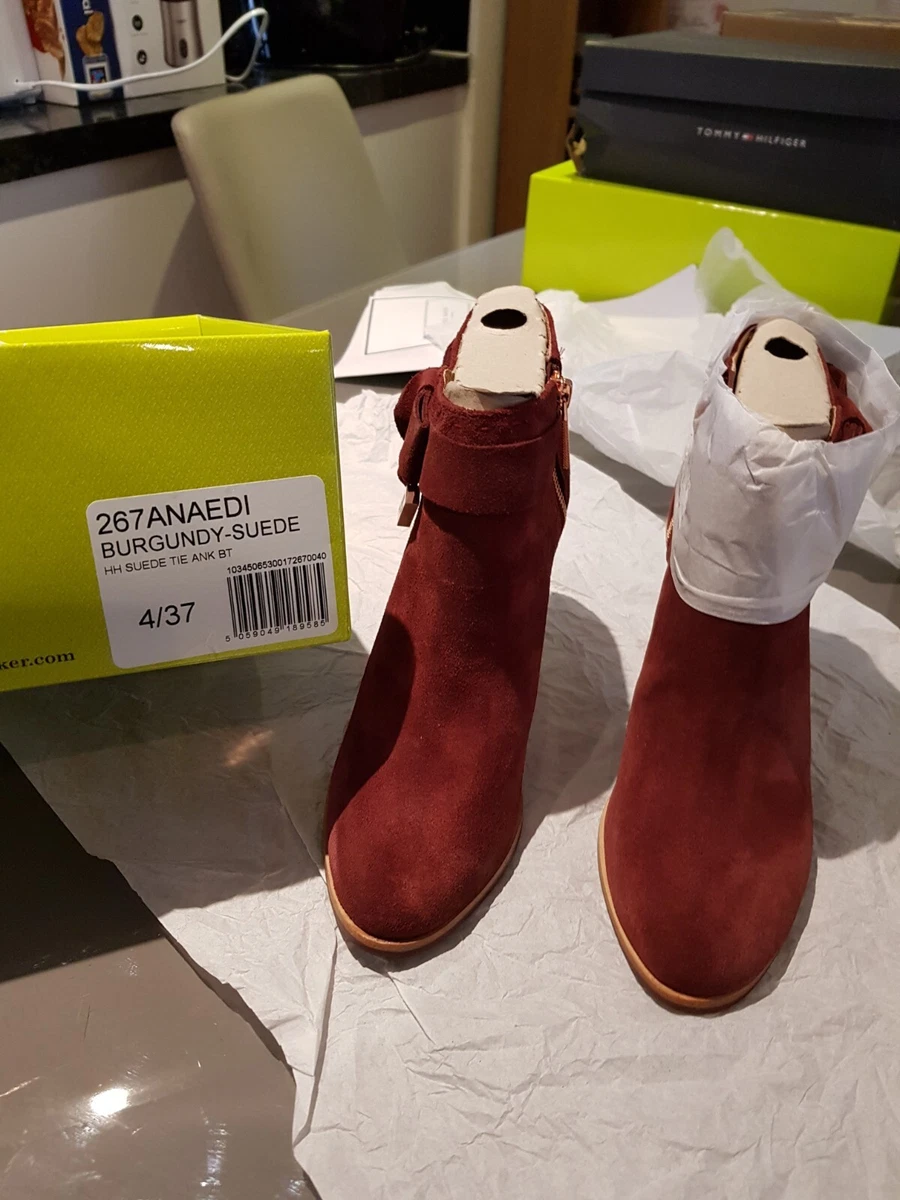 Ted baker top burgundy boots