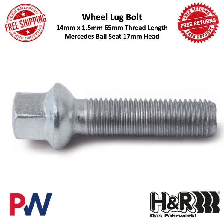 Wielbouten M14x1.5 Bol Conisch Wielbouten M14x1.5 Bol Conisch