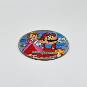 Super Mario Bros. Princess Peach Family Computer Menko Amada Nintendo 1985 Japan