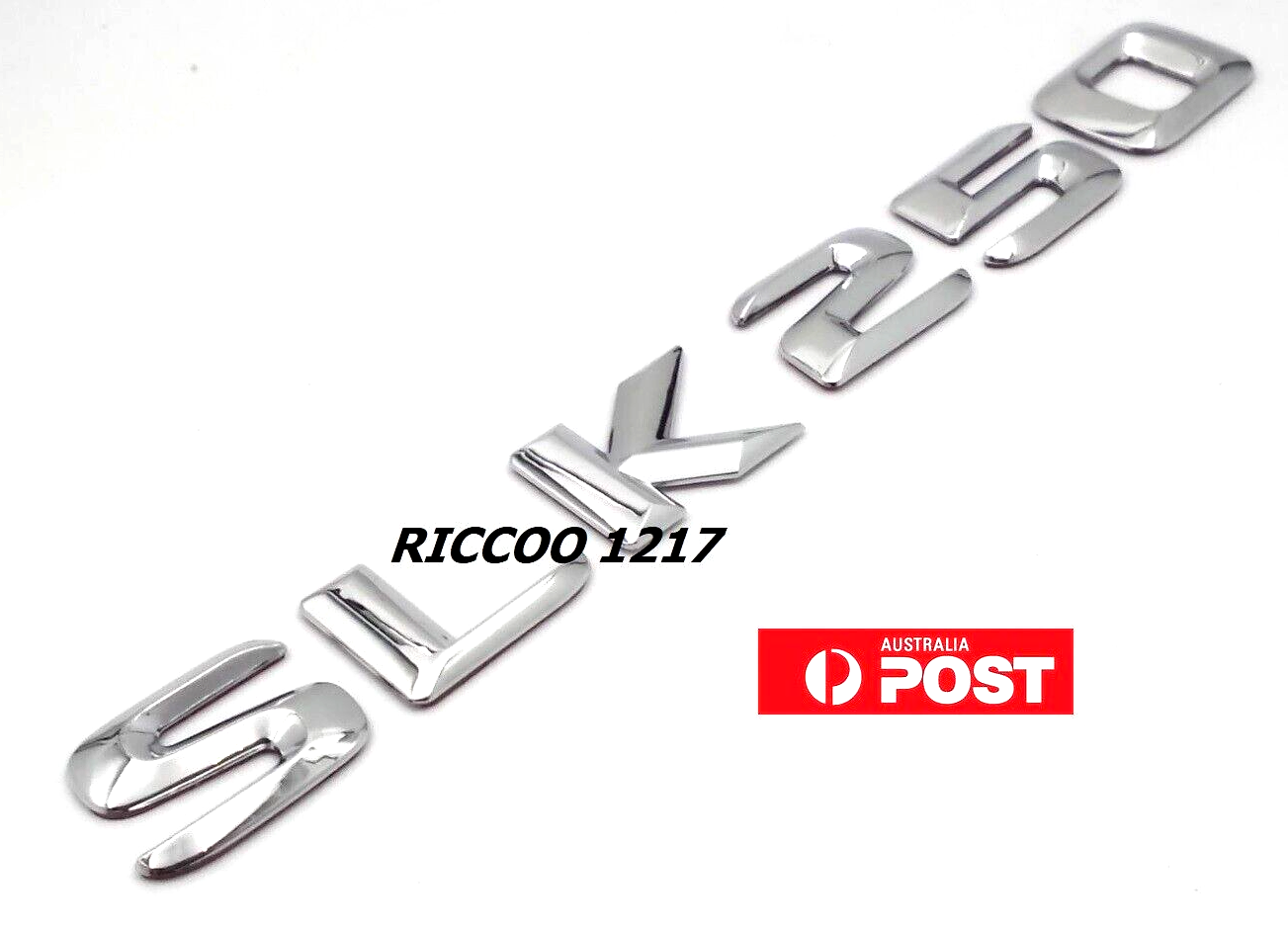 Mattschwarz SLK 250" Auto Trunk Hinterer Buchstaben Wörter Nummer Abzeichen Emblem Aufkleber Aufkleber For Mercedes Benz Geeignet SLK Klasse SLK250