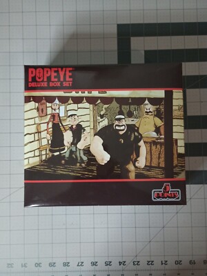 Mezco Toyz Popeye Classic Comic Strip 5 Points Deluxe Boxed Set Sealed