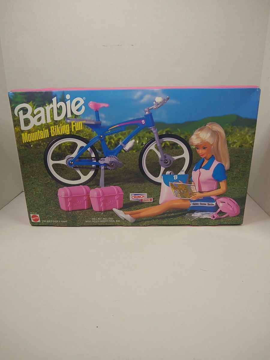 Rare Vintage Barbie Mountain Biking Fun, 1998 Mattel, #67518-93