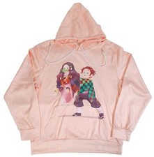 Unisex Anime 3D Printed Drawstring Hoodie Pullover Sweatshirt Kangaroo Pocket S