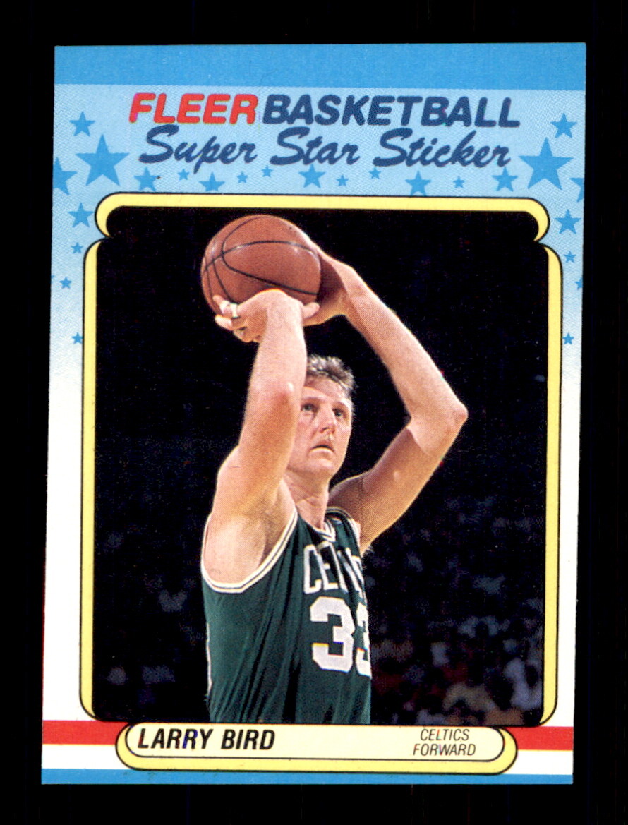 1988-89 Fleer #2 Larry Bird Stickers | eBay