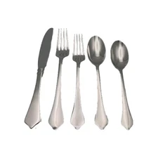 Lenox WILLIAMSBURG CHISWELL II Stainless Flatware 5pc Place Set Korea New In Box
