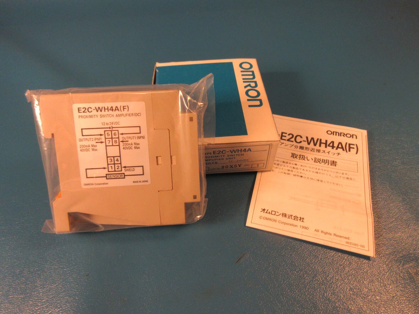 OMRON E2C-WH4A (F), Proximity Switch Amplifier, 12~24VDC 200Ma