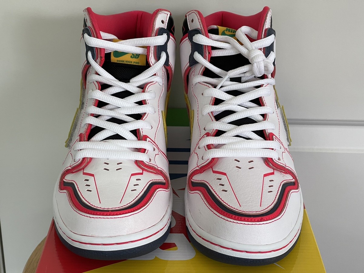 Size 11.5 - Gundam x Nike Dunk SB High Project Unicorn What Happened To These!? Gundam x Nike Dunk High RX-0  main image 3