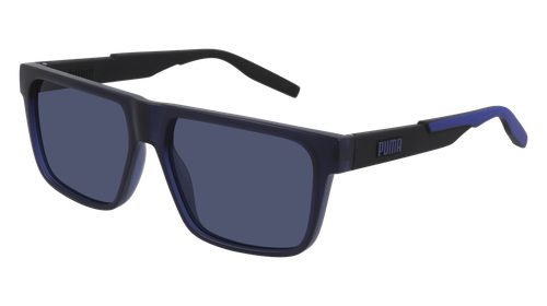 Puma Occhiali da Sole PU0315S 002 Blu blu Unisex | eBay