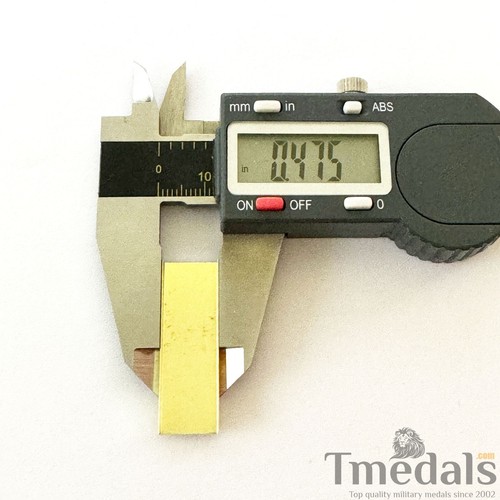 10 pieces brass Medal Mount bar for Full-Size Medal with 35-38 mm Ribbon - Picture 9 of 9